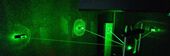 Straylight originating from a grating inside a BSDF measurement facility.